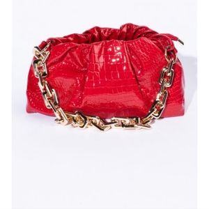 BINDI CROC BAGUETTE BAG
